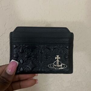 Vivienne Westwood Black Card Holder.